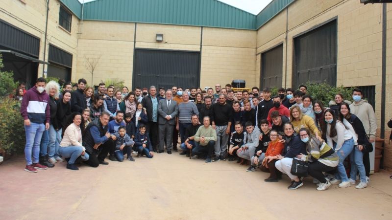 Los Verdes y la Pollinica organizaron una comida de convivencia este domingo