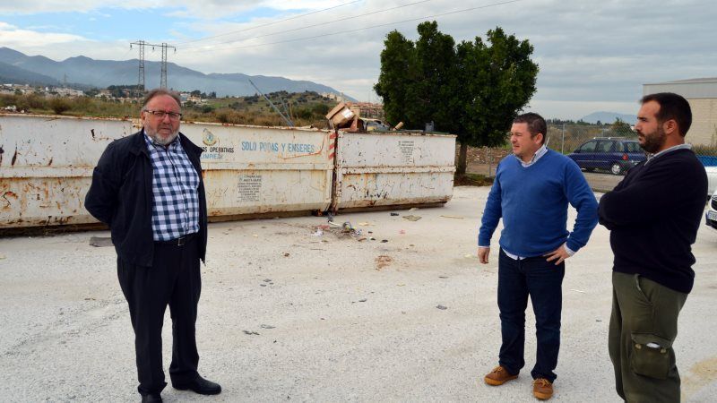 El Ayuntamiento centraliza en un único punto las cubas para residuos del polígono industrial