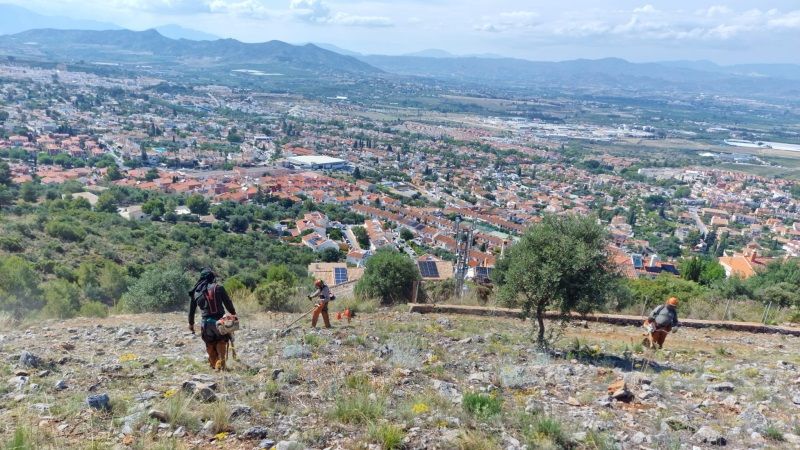 El Área de Medio Ambiente recuerda el riesgo de incendios forestales por las altas temperaturas