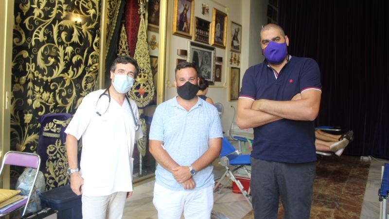 Los Moraos organizaron una donación de sangre en su casa hermandad