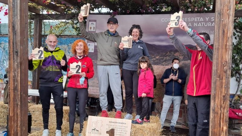 Excelente  participación de Silvia Hidalgo Berutich en la II Ecomaratón “La Donaira”