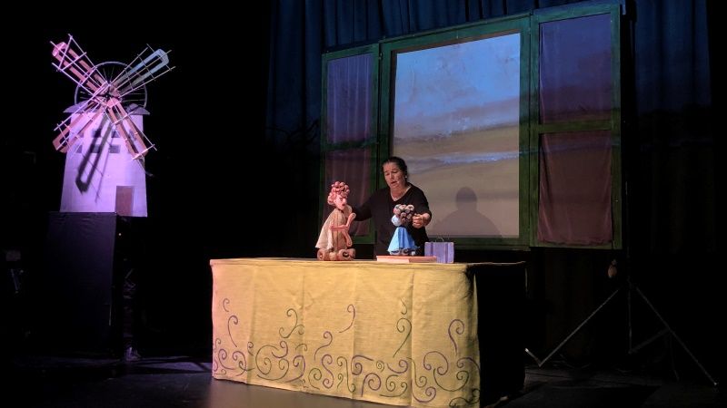 Espectacular acogida de la representación de teatro infantil 'El viento pequeño'