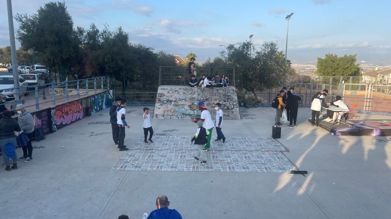 Éxito del encuentro de creatividad urbana celebrado en el 'Skate Park'