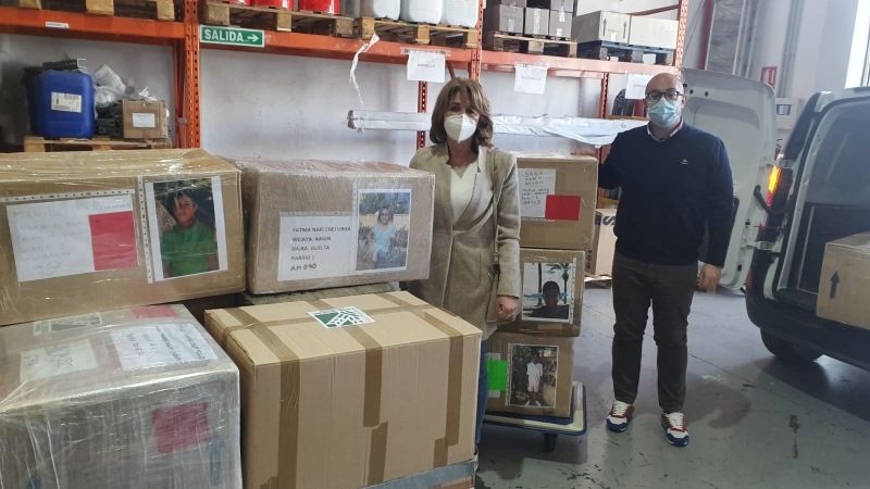 Alhaurín de la Torre mantiene sus vínculos con el pueblo saharaui pese a la pandemia