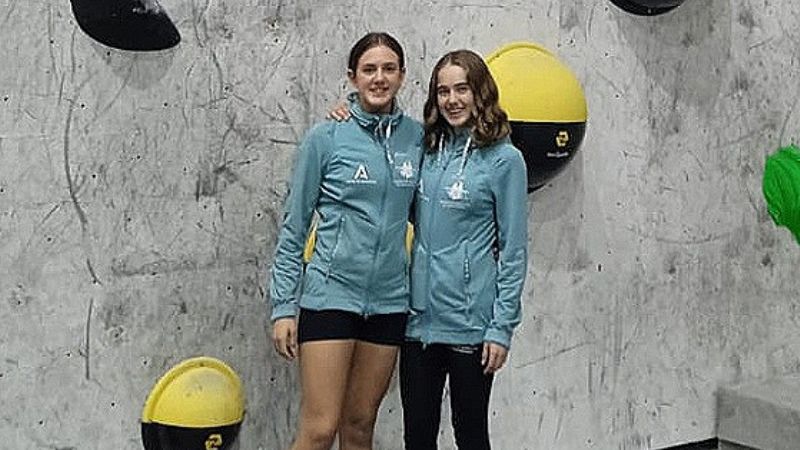Dos escaladoras alhaurinas, en el Campeonato de España