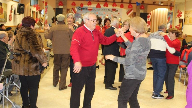 El Centro del Mayor celebra el próximo jueves su tradicional fiesta de San Valentín