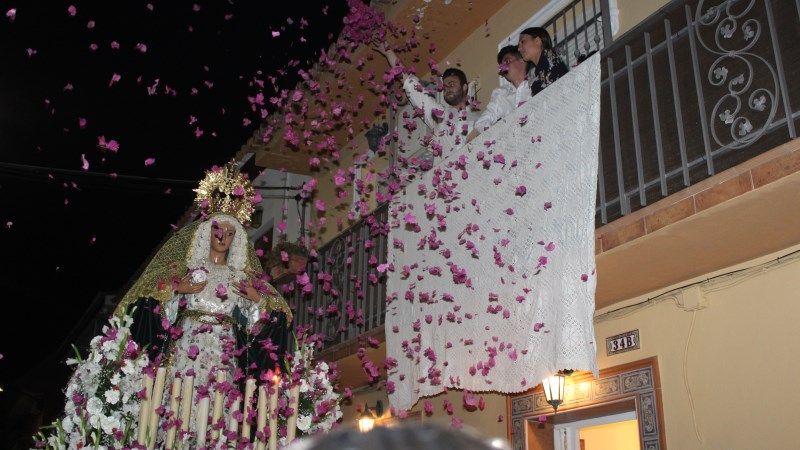 El barrio de La Alegría disfruta con sus fiestas en honor a Nuestra Señora de la Esperanza