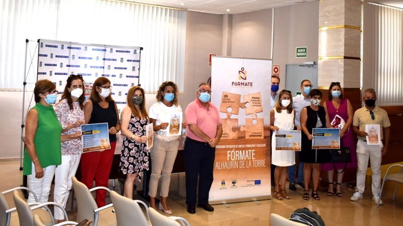 El Proyecto ‘Fórmate-Alhaurín de la Torre’ beneficiará a 375 personas en situación de riesgo