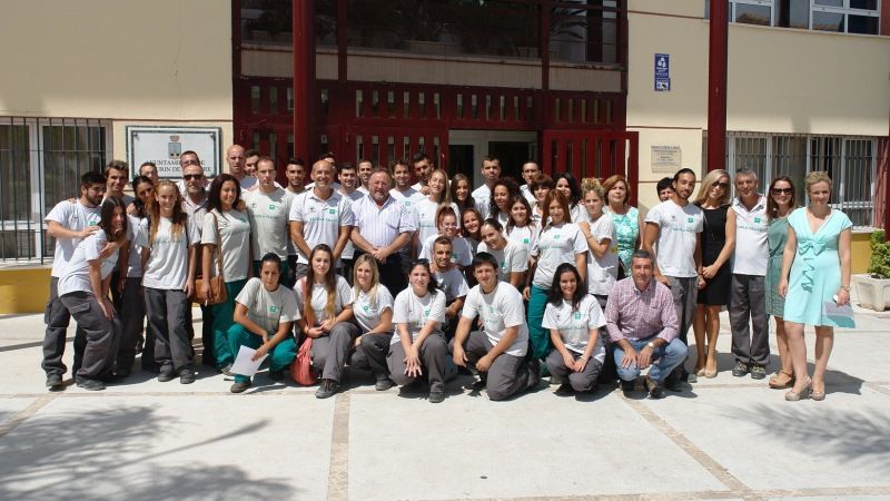 Una escuela-taller y un taller de empleo formarán a una treintena de personas en Alhaurín de la Torre
