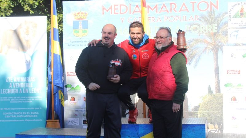 Juan Jesús Bravo y Cristina Salazar ganan el VII Medio Maratón de Alhaurín de la Torre