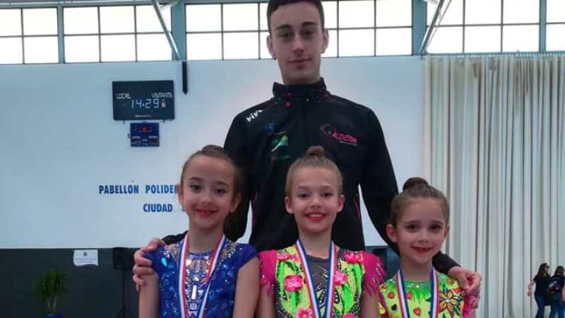 Fin de semana redondo para la gimnasia rítmica de Alhaurín de la Torre