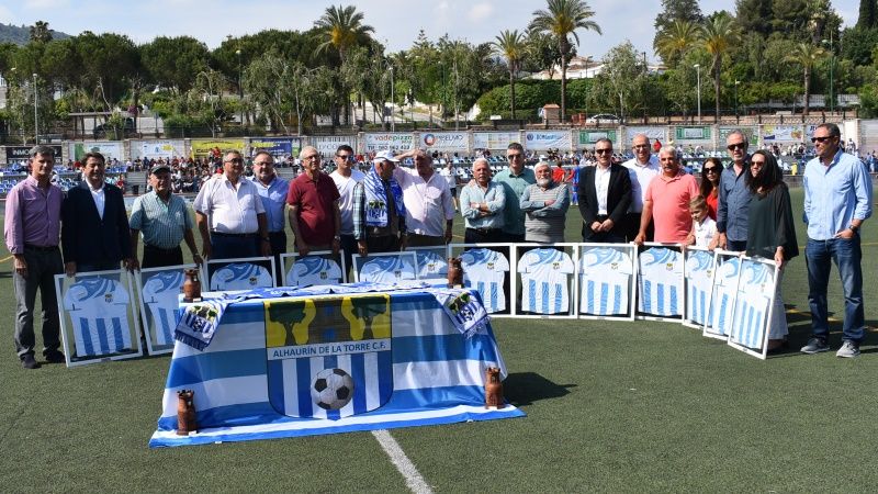La Fundación Las Canteras se suma al homenaje a los ex presidentes del Alhaurín de la Torre C. F.