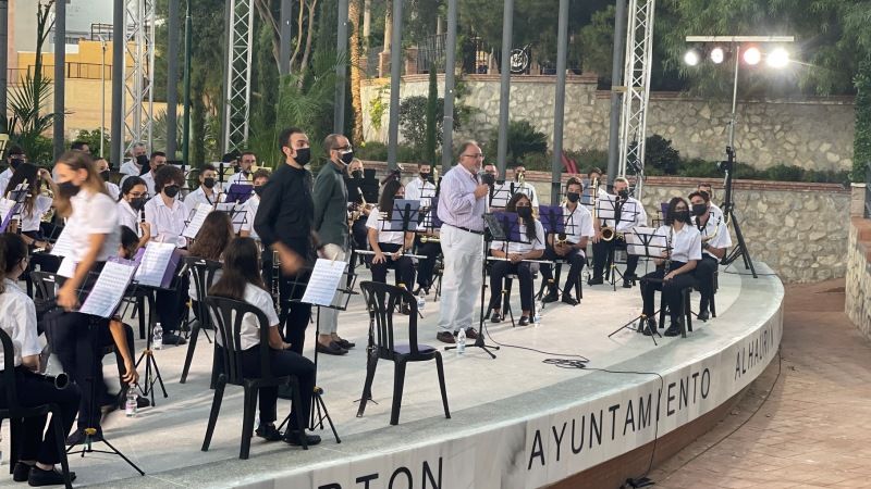 Despliegue de talento de la Banda Municipal de Música en su concierto de verano