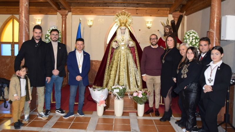 Besamanos en honor a la Virgen de la Amargura