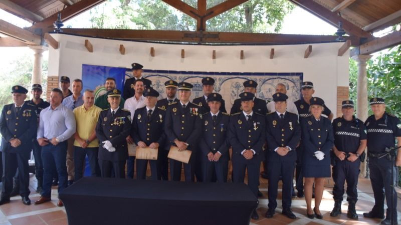 La policía local de Alhaurín de la Torre celebra el día de su patrón
