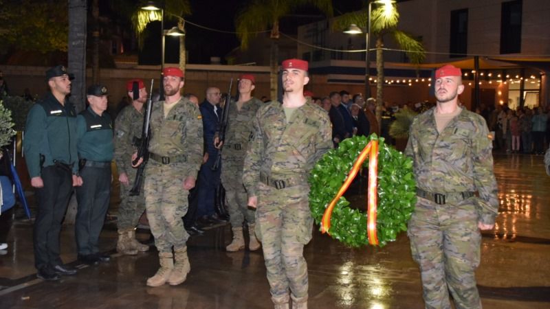 El Cuerpo de Regulares n.º 54 protagoniza otro emotivo desfile por Alhaurín de la Torre