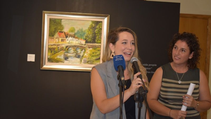 El Centro Cultural exhibe el arte del alumnado del taller de pintura de María del Carmen Cebrián