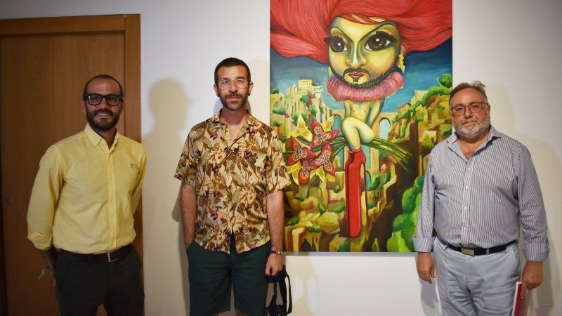 Inaugurada en El Portón la exposición 'Vernáculo', de Erik Rivera