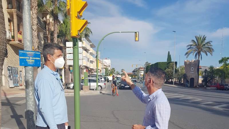Alhaurín de la Torre contará pronto con los primeros semáforos para invidentes