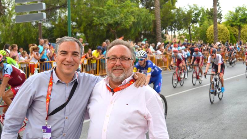 La Diputación de Málaga felicita a La Vuelta por el éxito de las cuatro etapas en la provincia