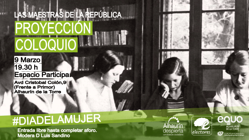 Proyección-Coloquio del documental “Las maestras de la República” en Espacio Participa