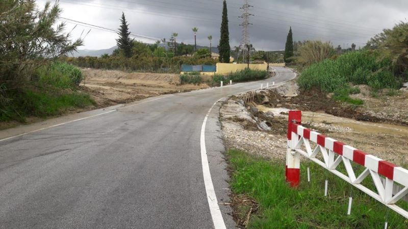 Villanova destaca de nuevo el funcionamiento de las infraestructuras de Alhaurín frente a las lluvias