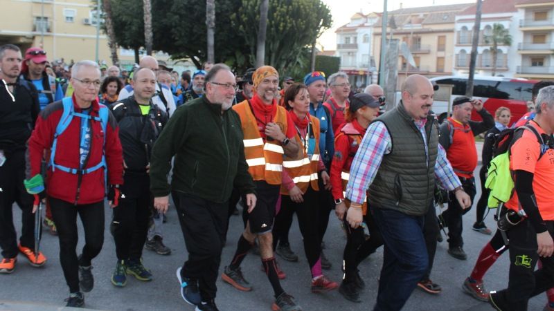 Más de medio millar de deportistas, en la décima edición de la Travesía Medioambiental Jabalcuza-Jarapalos
