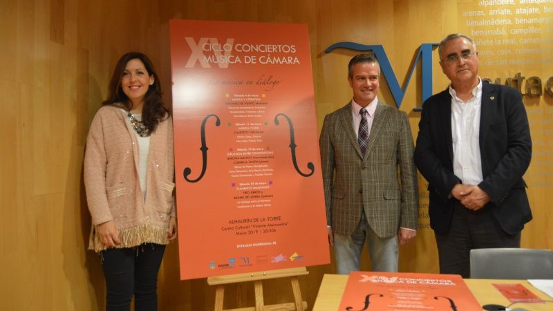 El XV Ciclo de Música de Cámara de Alhaurín de la Torre fusiona los conciertos con literatura y cine