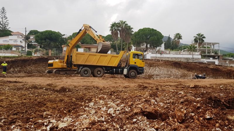 La Fundación acondiciona la parcela para el inicio de la obra del pabellón polideportivo
