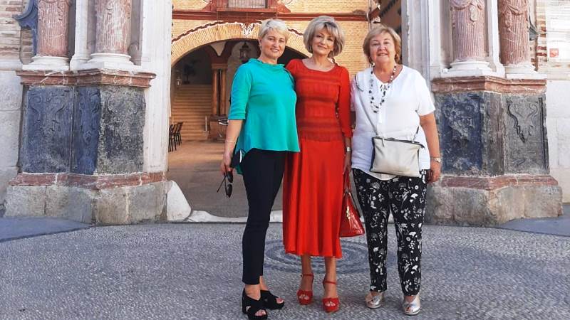 Larisa Sarria expone su reciente obra en el museo histórico municipal de Écija