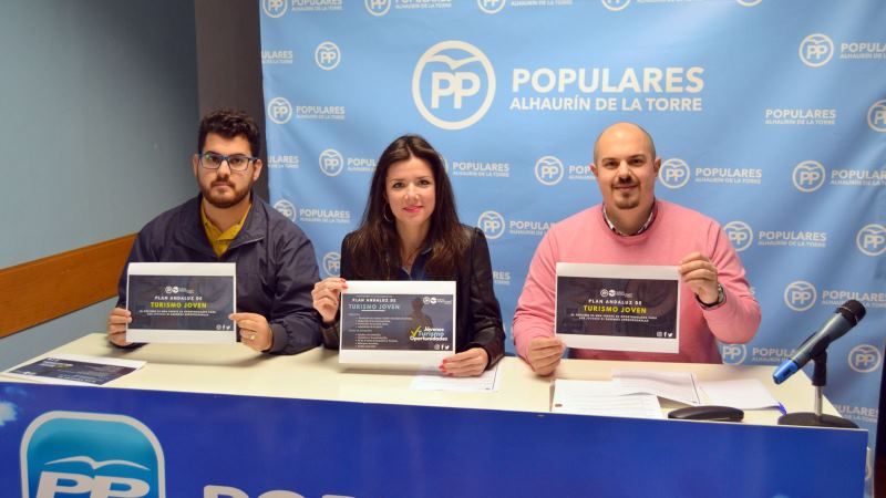 NNGG de Alhaurín de la Torre presentan el plan de Turismo Joven de Andalucía