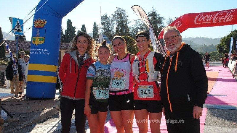 Iván Ortiz y Cristina Salazar, ganadores del Trail de Alhaurín de la Torre