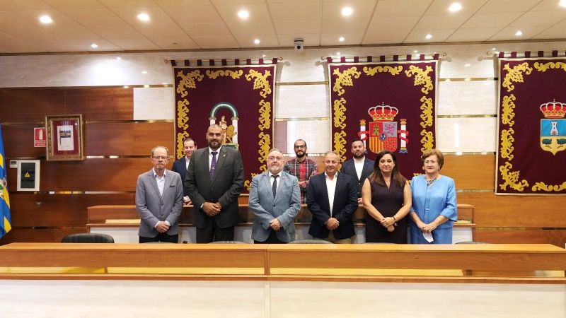 Recepción oficial a la nueva Junta de Gobierno de la Hermandad de los Moraos