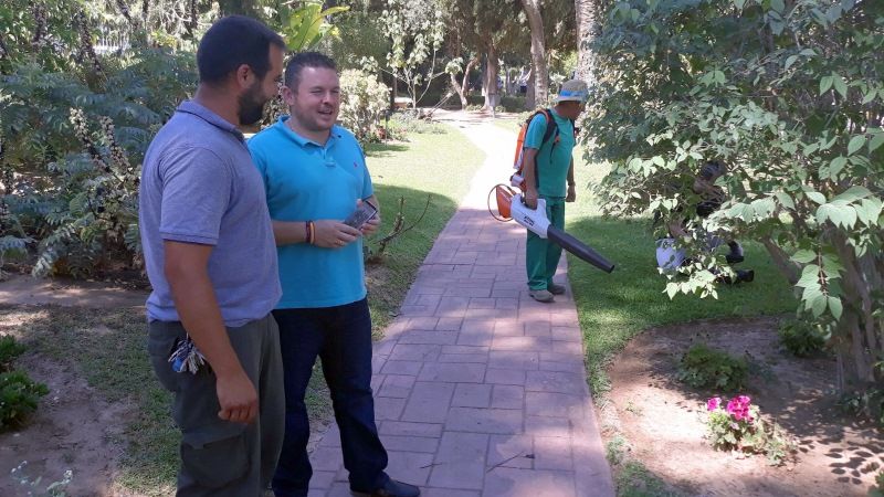 El Ayuntamiento incorpora nuevos sopladores ultrasilenciosos para reducir molestias a los vecinos