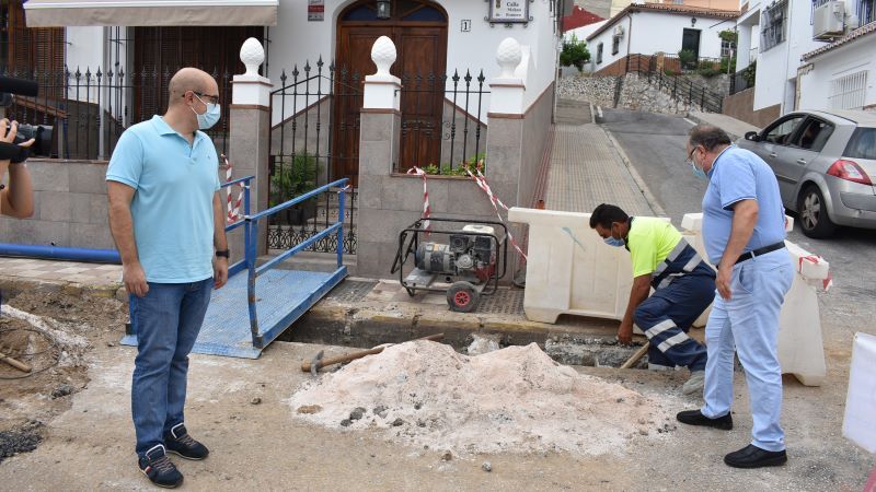 Avanza el plan de inversiones para renovar la red de suministro de agua en Alhaurín de la Torre