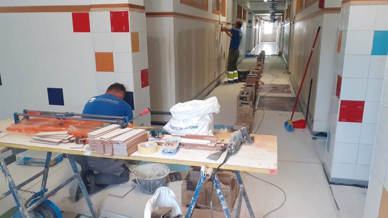 Los colegios de Alhaurín de la Torre ultiman su puesta a punto para el inicio del curso escolar