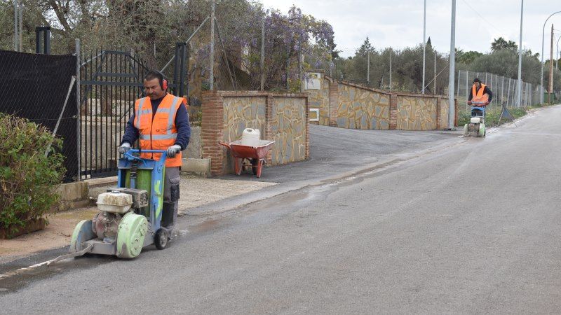 Alhaurín de la Torre acomete una gran renovación de la red de abastecimiento en La Alquería
