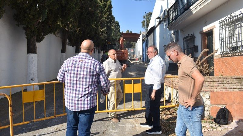 El Ayuntamiento inicia la obra de reurbanización de la calle Gustavo Adolfo Bécquer