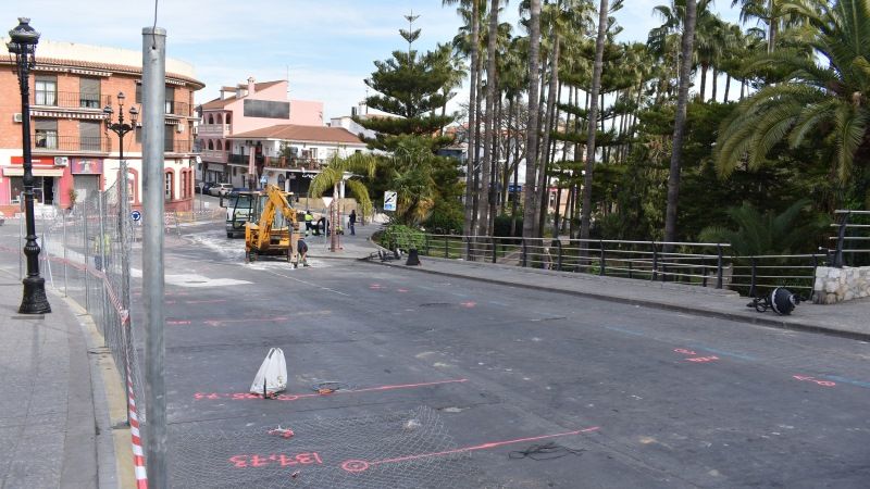 Alhaurín de la Torre inicia una nueva fase de la obra del entubado del arroyo Blanquillo