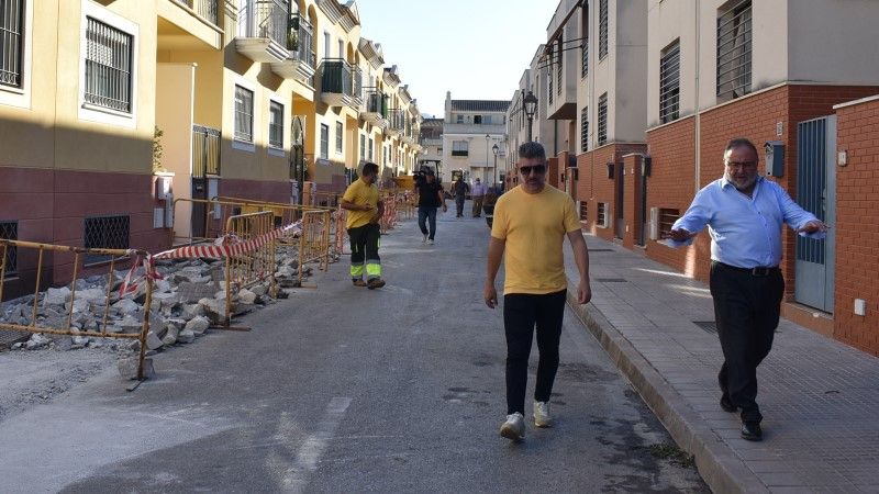 El Ayuntamiento ejecuta obras de mejora en la calle La Gomera de El Peñón