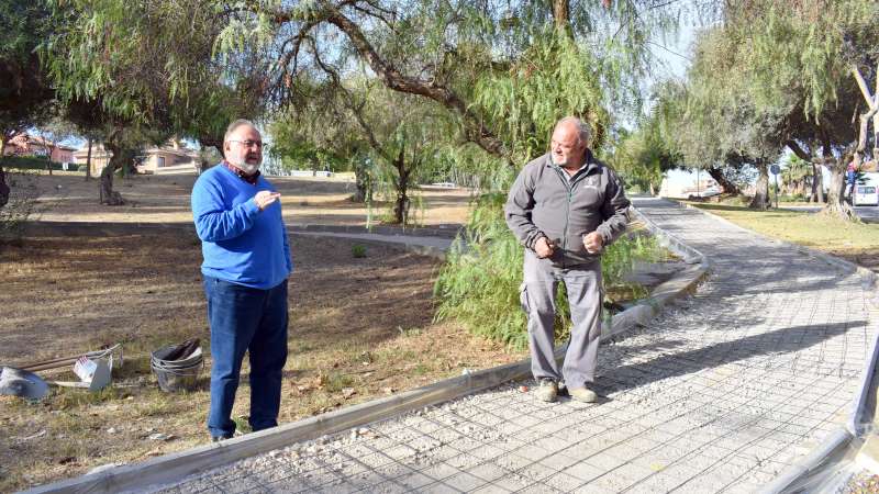 El Ayuntamiento inicia las obras de mejora del circuito de entrenamiento de Capellanía