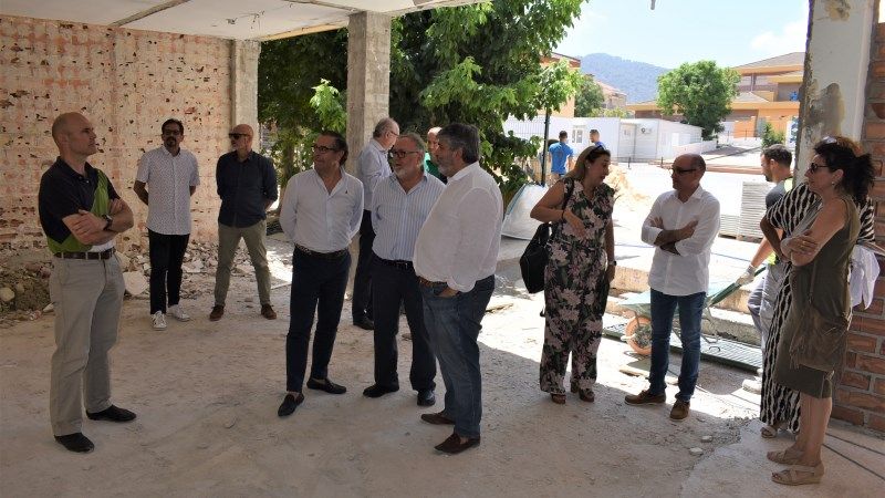En marcha las obras en el IES Gerald Brenan para habilitar nuevos espacios para ciclos formativos