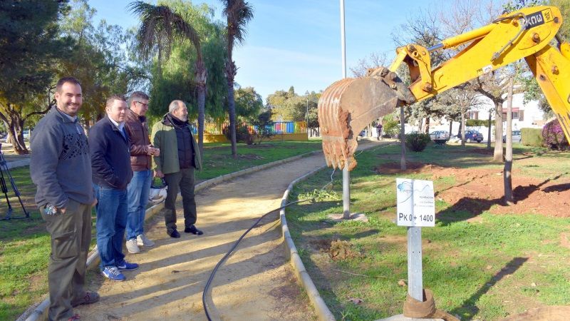 Alhaurín de la Torre mejora las zonas ajardinadas y el circuito de cross del Parque de Capellanía