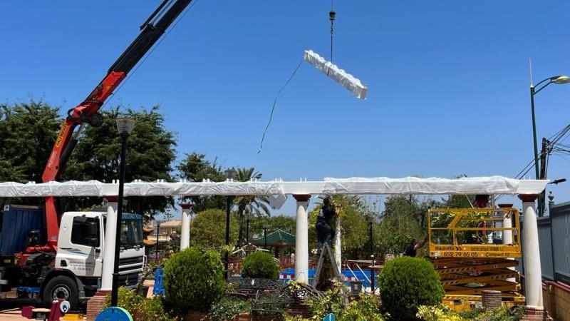 El Ayuntamiento ejecuta obras de mejora y seguridad en el Parque Oriental Bienquerido