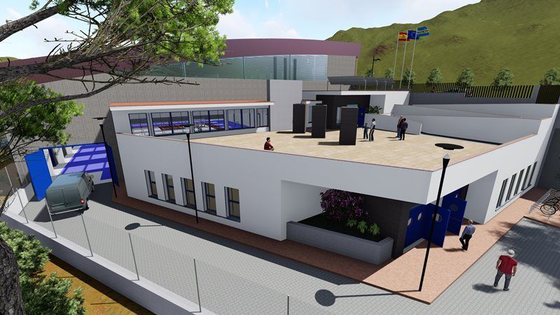 Tres empresas finalistas en el concurso para la construcción del pabellón deportivo