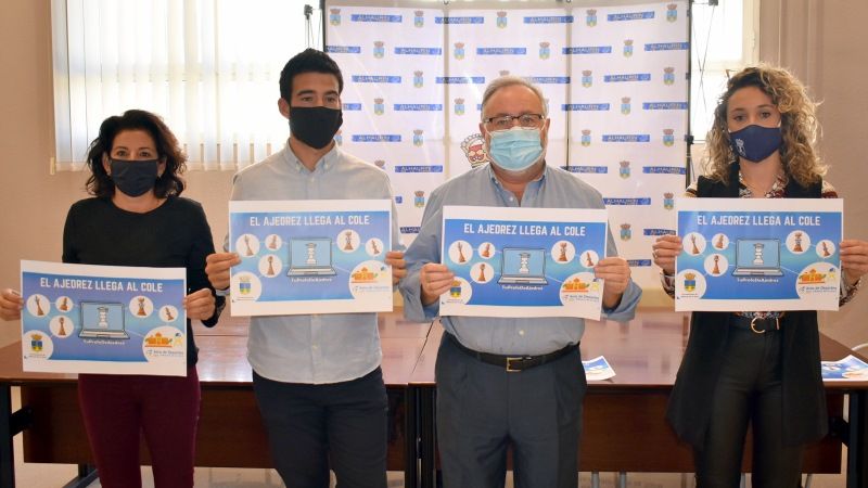 Talleres de formación 'on line' de ajedrez para los colegios de Alhaurín de la Torre