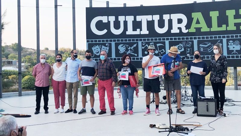 Carlos Capella, Daniel Lavado y Pedro Iglesias, ganadores del concurso de Pintura Rápida
