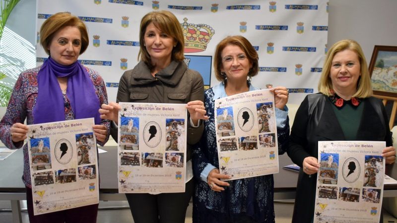 La asociación Victoria Kent presenta su belén de navidad