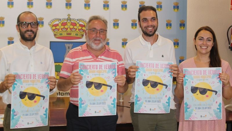 La Banda Municipal ofrecerá su tradicional concierto de verano el 21 de julio