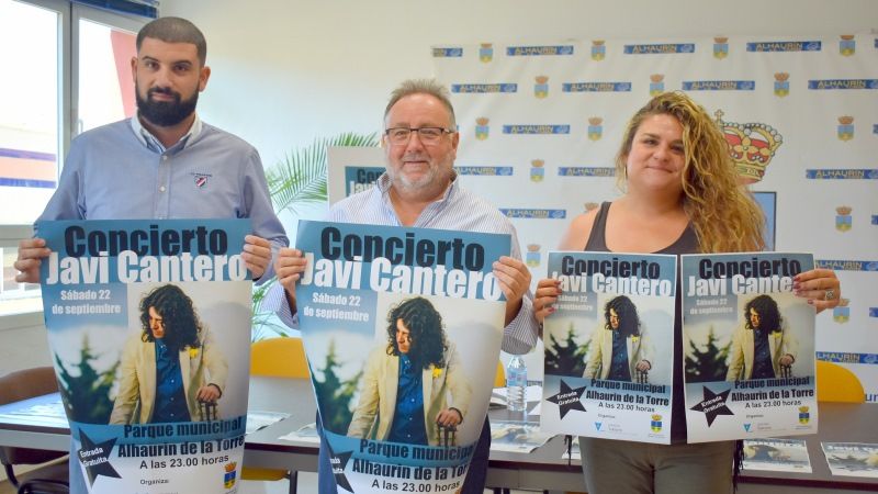 Un concierto gratuito de Javi Cantero pondrá el broche de oro a la agenda de ocio del verano
